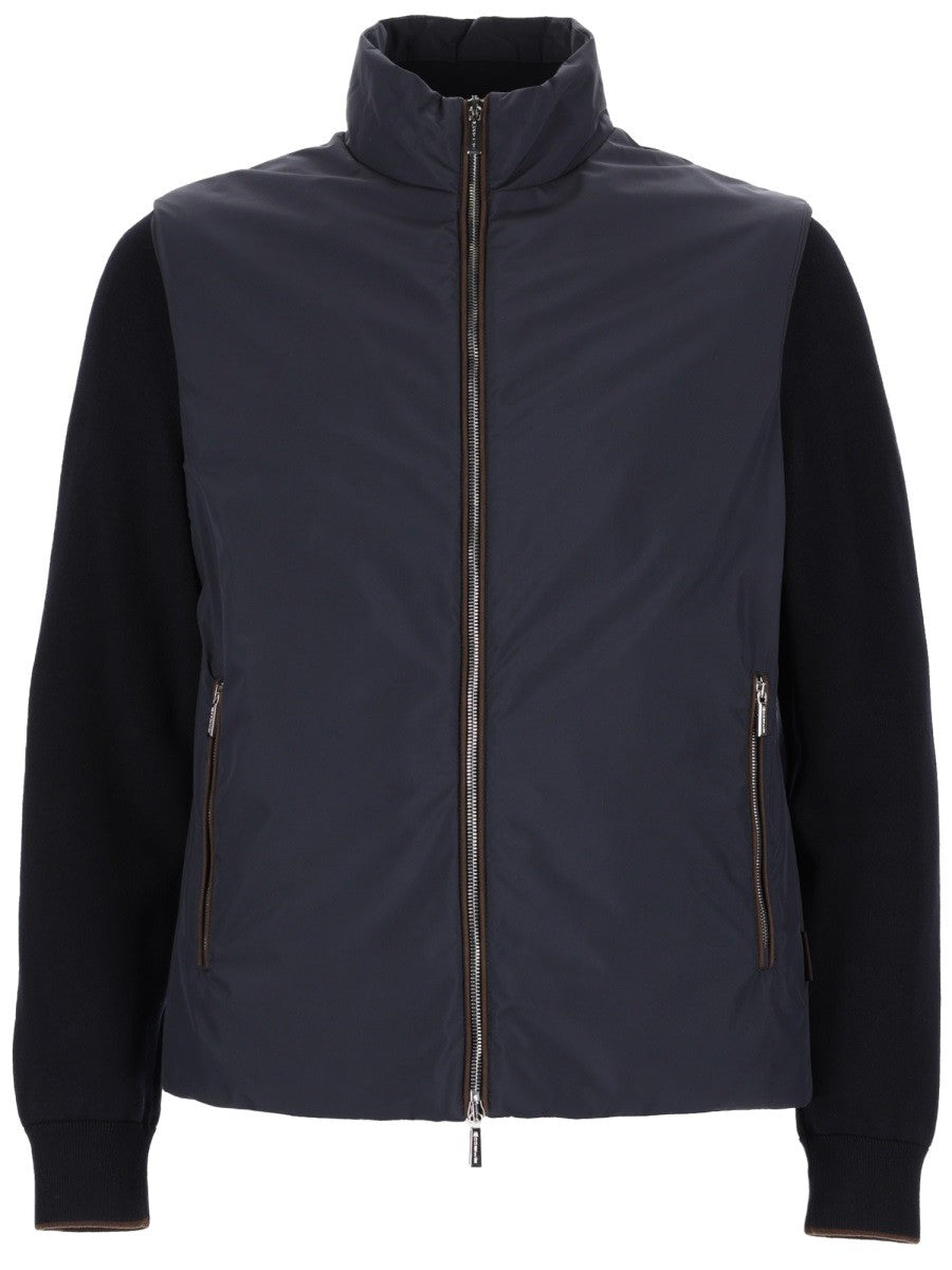 MooRER Men's Evan Stp Jacket Blue