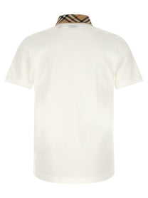 Burberry Evan Polo Shirt White