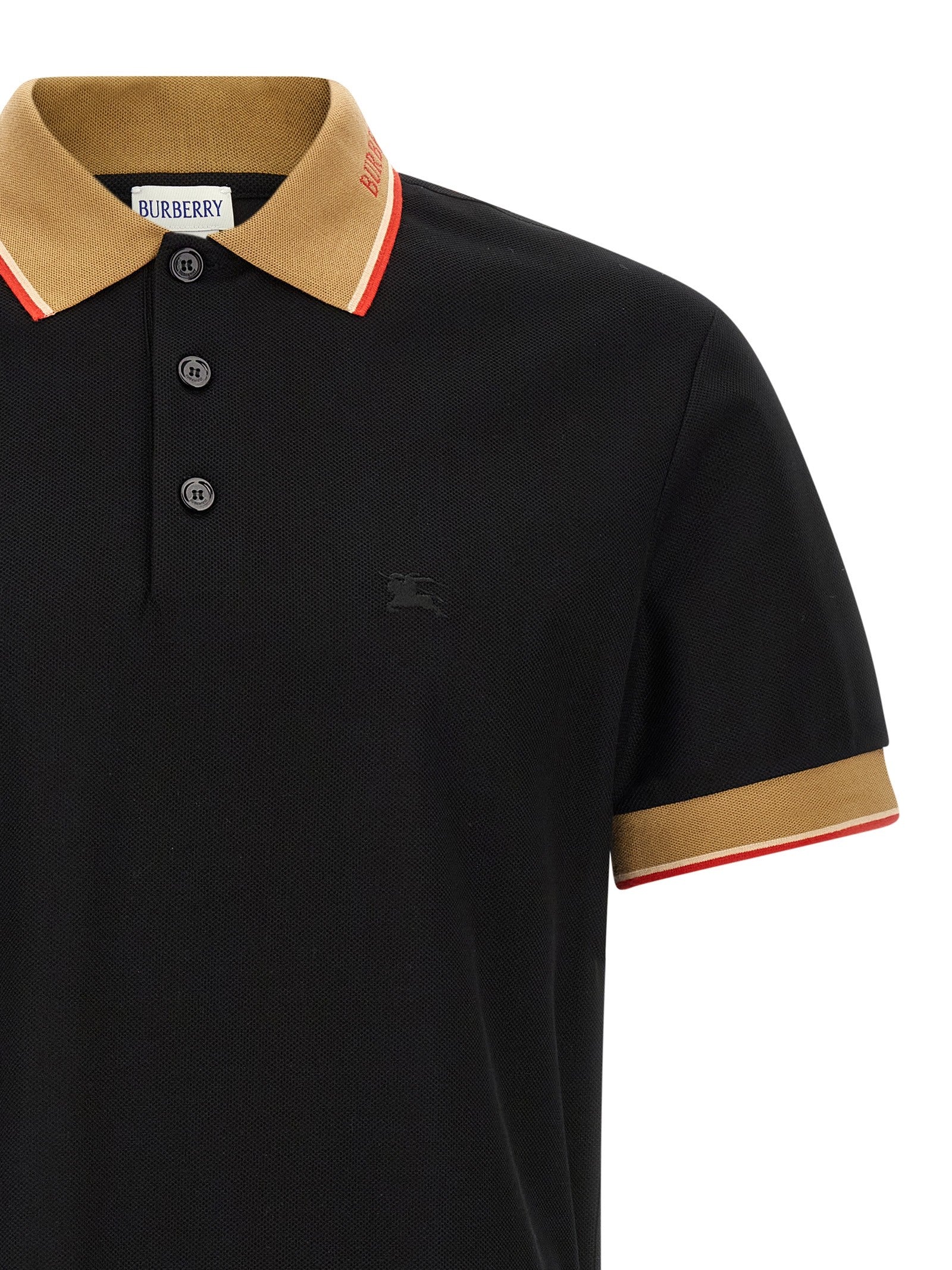 Burberry Evan Polo Shirt Black