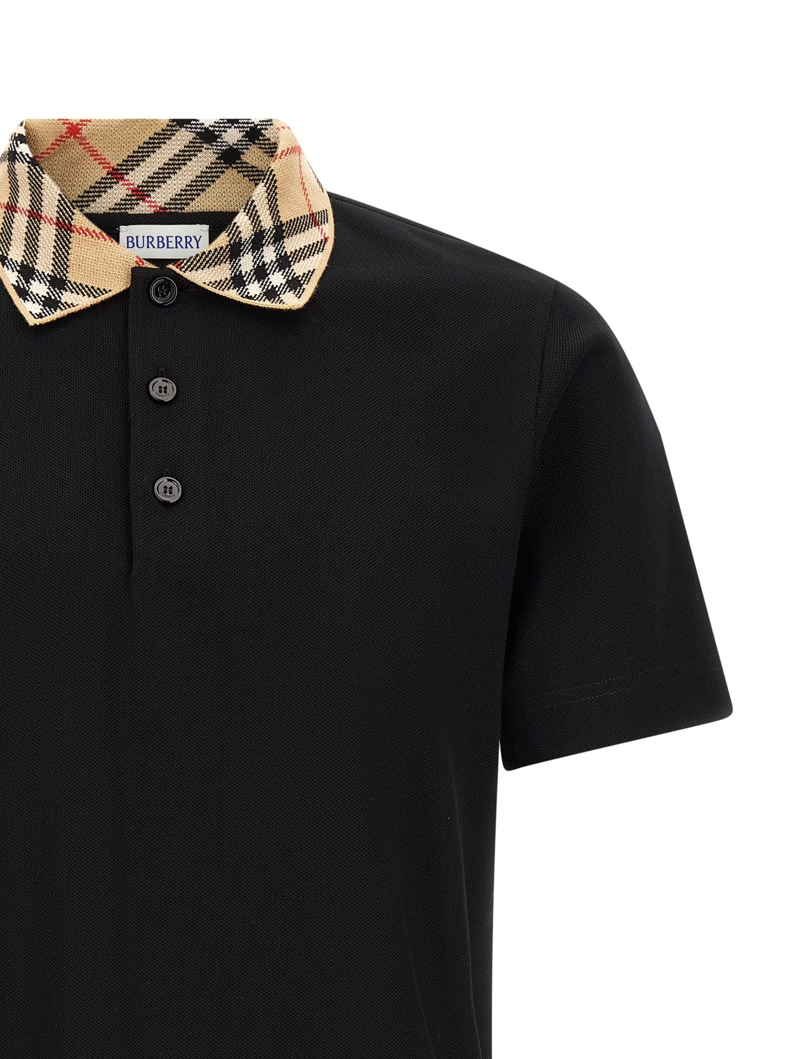 Burberry Evan Polo Shirt Black