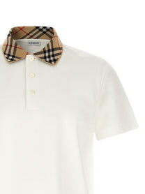 Burberry Evan Polo Shirt White