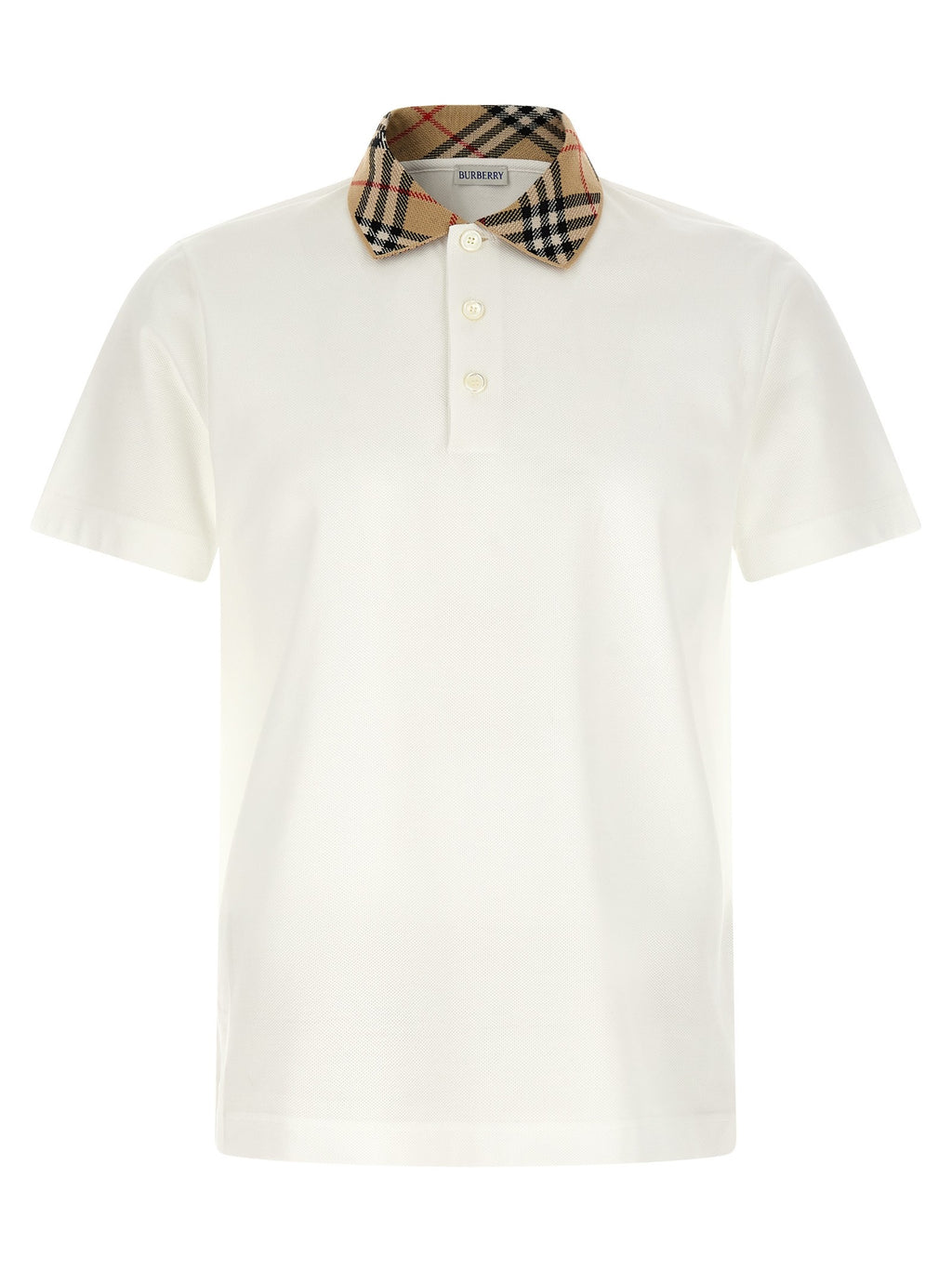 Burberry Evan Polo Shirt White