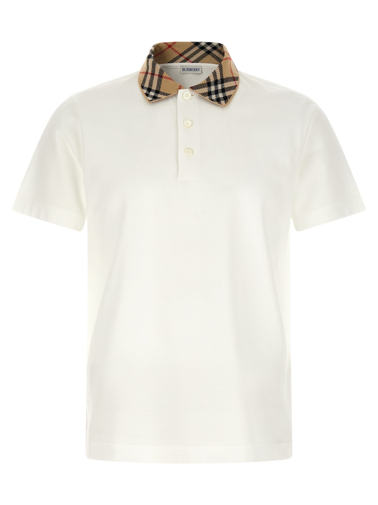 Burberry Evan Polo Shirt White