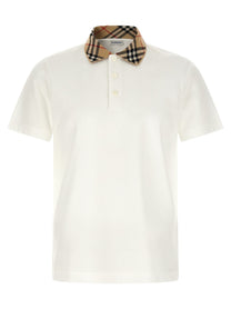 Burberry Evan Polo Shirt White