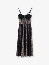 Elisabetta Franchi Women's Events Lace Dress Black