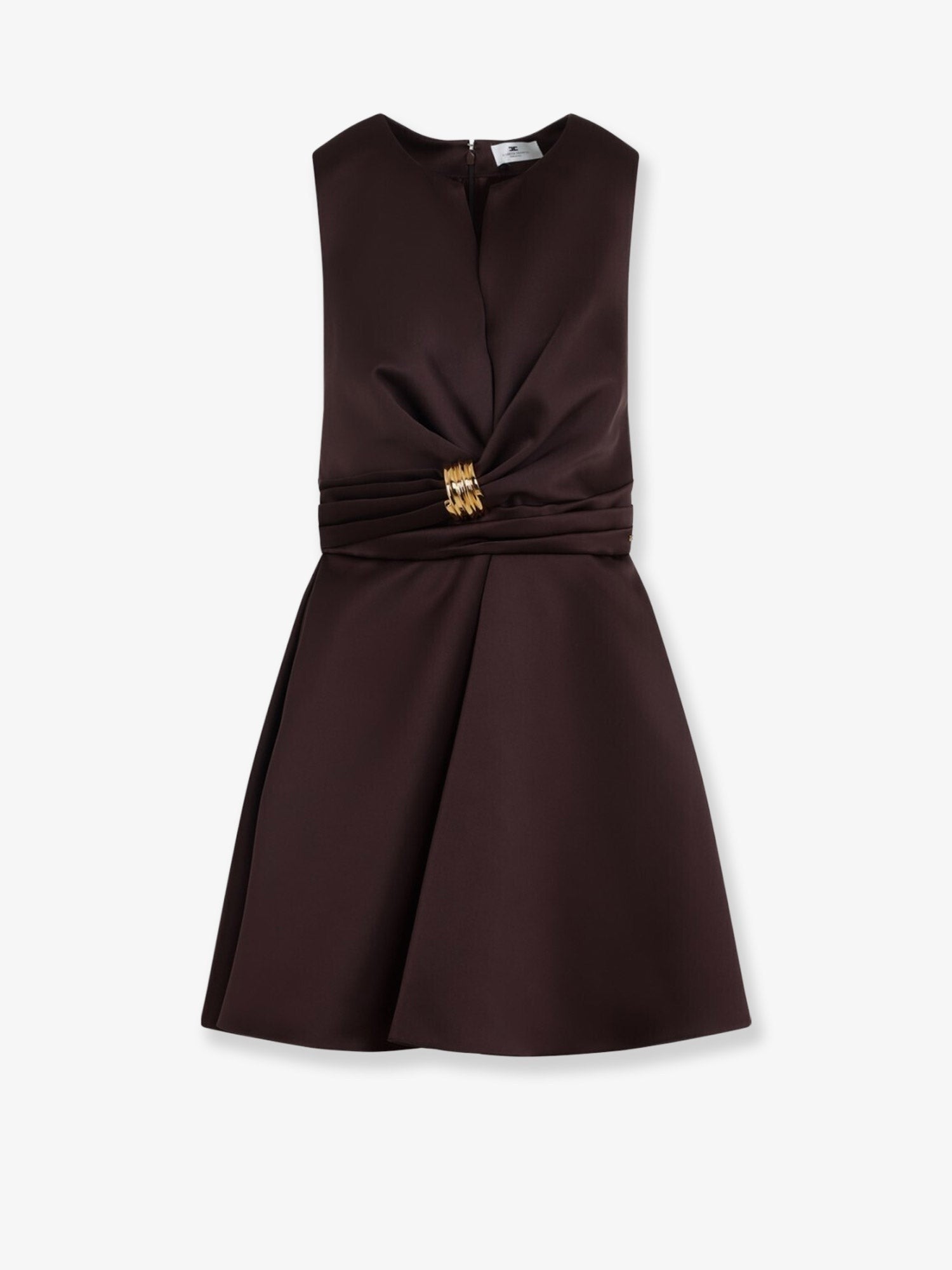 Elisabetta Franchi Women's Events Mini Dress Brown