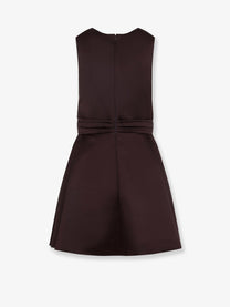 Elisabetta Franchi Women's Events Mini Dress Brown