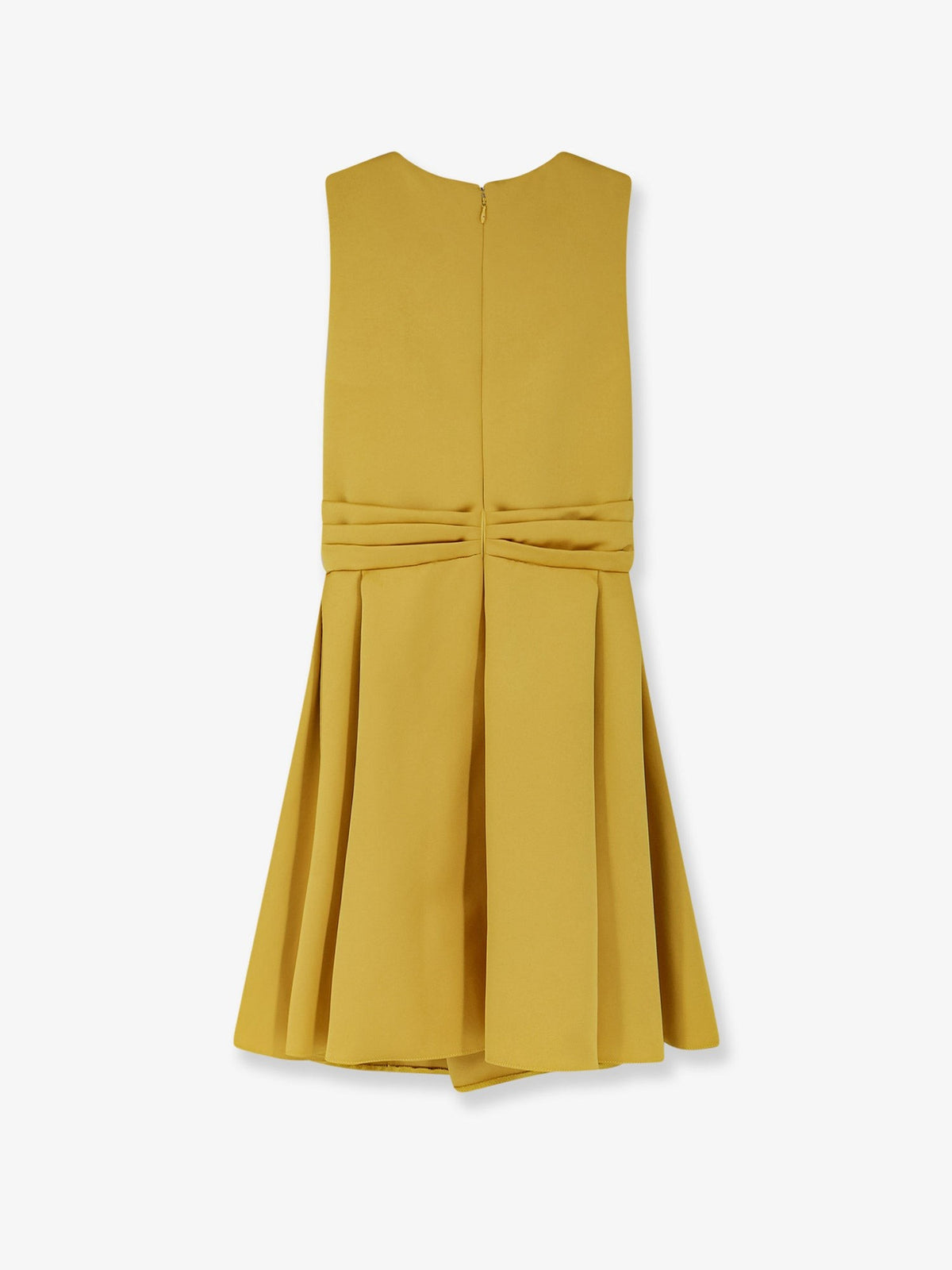 Elisabetta Franchi Women's Events Satin Mini Dress Yellow
