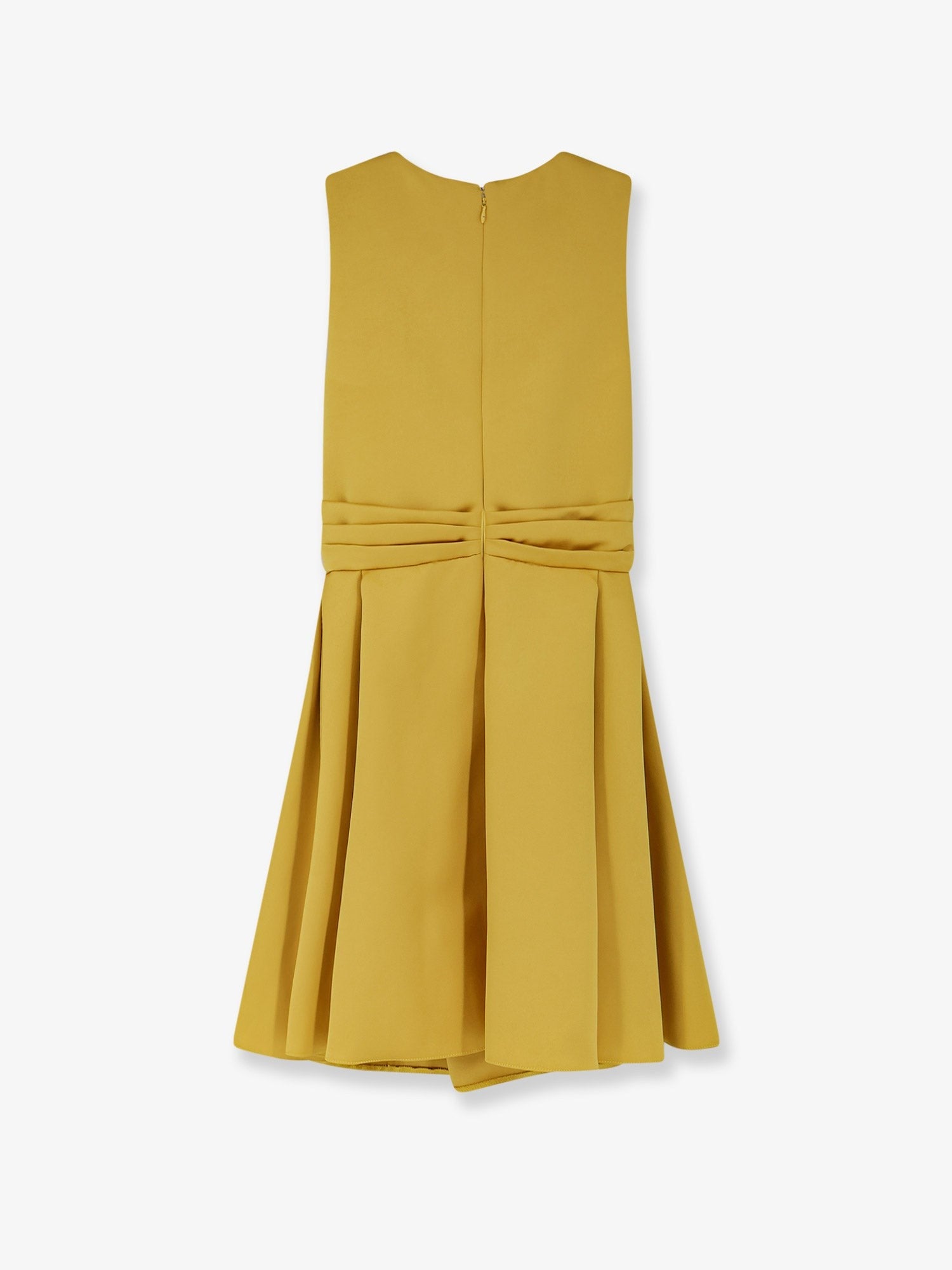 Elisabetta Franchi Women's Events Satin Mini Dress Yellow