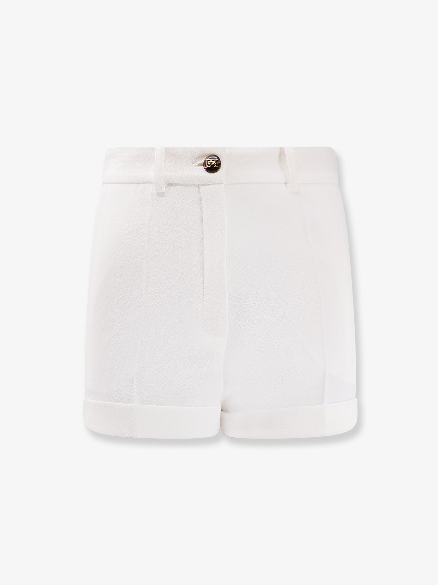 Elisabetta Franchi Women's Events Shorts White Elisabetta Franchi