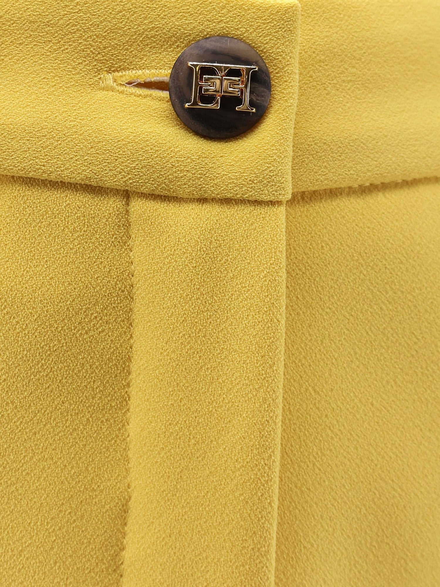 Elisabetta Franchi Women's Events Shorts Yellow