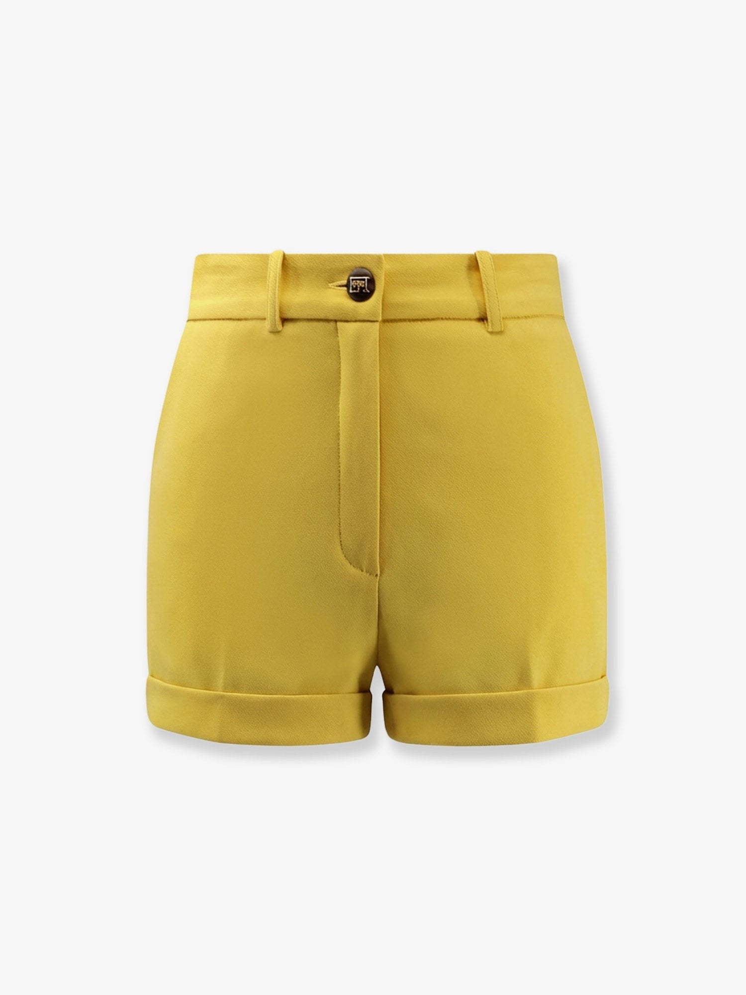 Elisabetta Franchi Women's Events Shorts Yellow Elisabetta Franchi