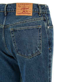 Y/Project Evergreen Hook and Eye Jeans Blue