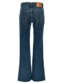 Y/Project Evergreen Hook and Eye Jeans Blue