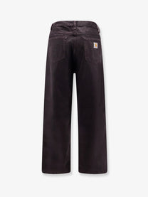 Carhartt Wip Men's Everson Bradford Cotton Trousers Black