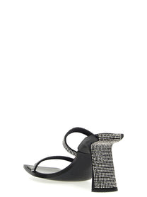 Benedetta Bruzziches Ewa Sandals Black