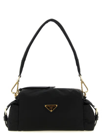 Prada Explore Small in Re Nylon Shoulder Bag Black
