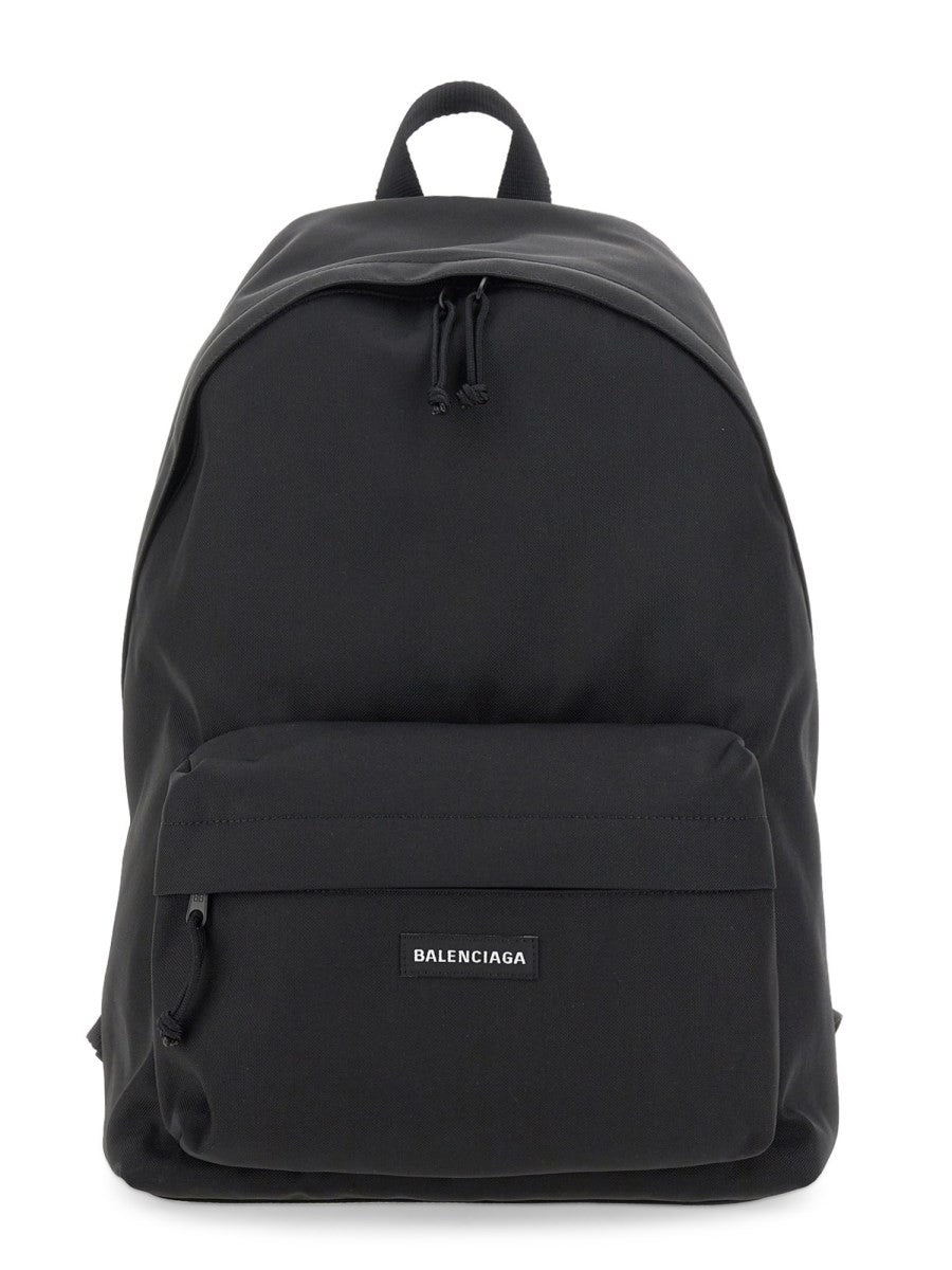 Balenciaga Men's Explorer Backpack Black