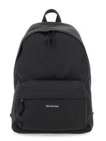 Balenciaga Men's Explorer Backpack Black