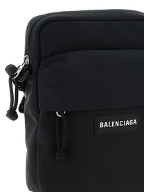 Balenciaga Explorer Crossbody Bag Black