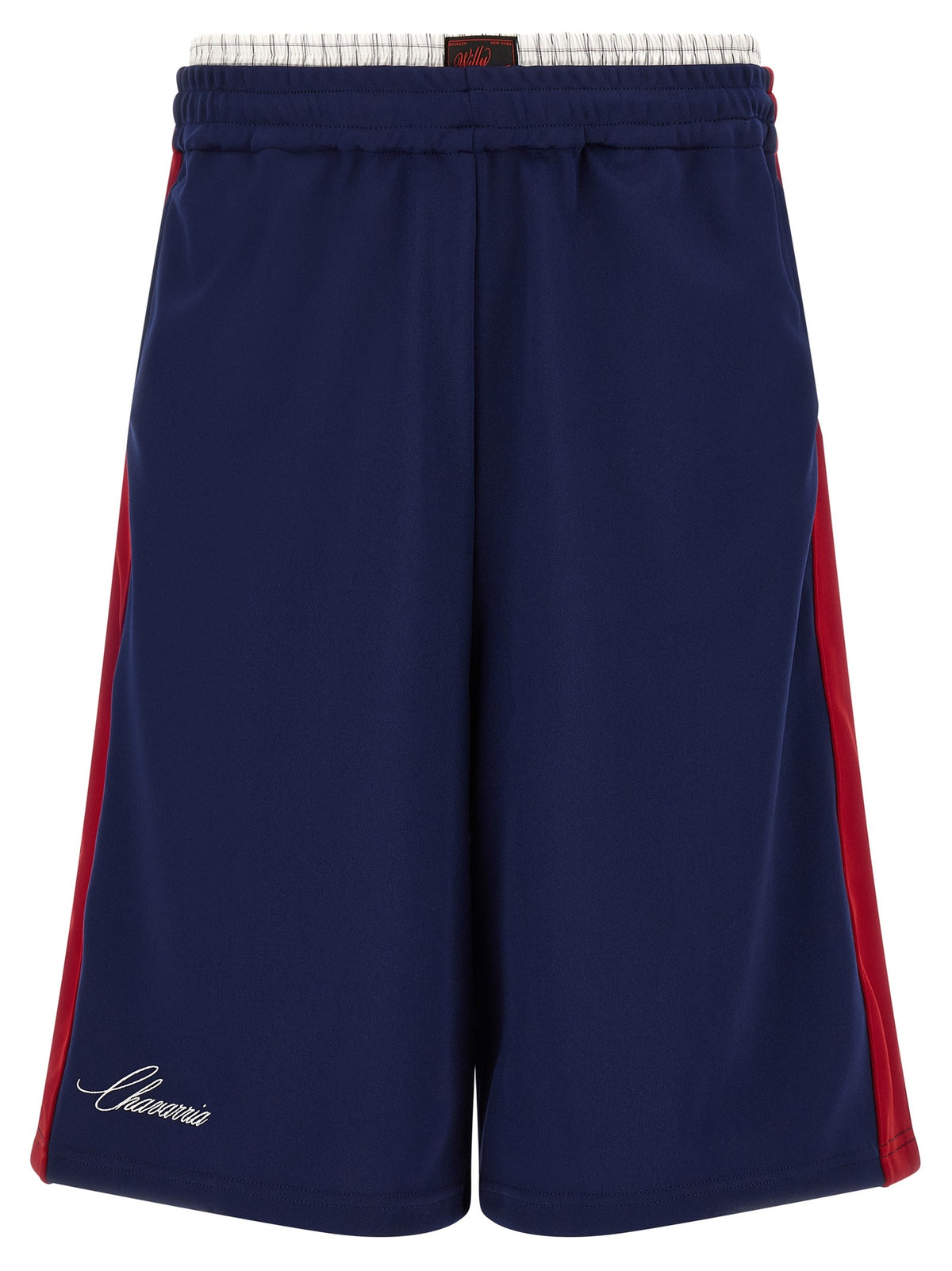 Willy Chavarria Exposed Bermuda Shorts Blue
