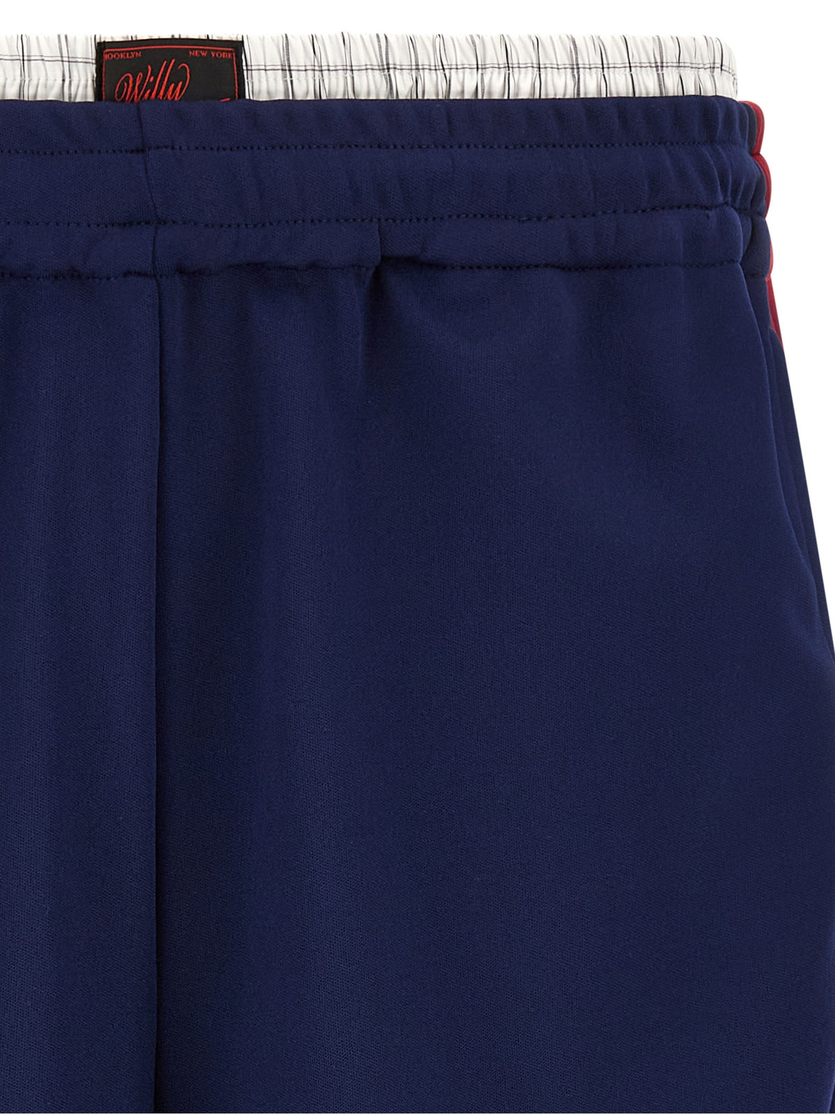 Willy Chavarria Exposed Bermuda Shorts Blue