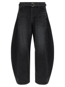 Sacai Extra Leg Jeans Black