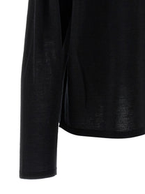 Toteme Extrafine Wool Sweater Black