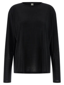 Toteme Extrafine Wool Sweater Black