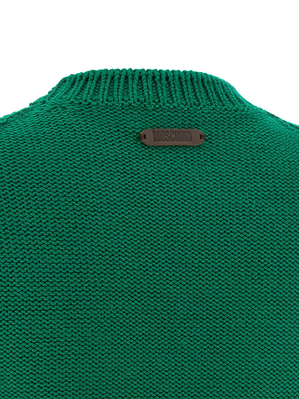 Moschino Extrafine Wool Sweater Green