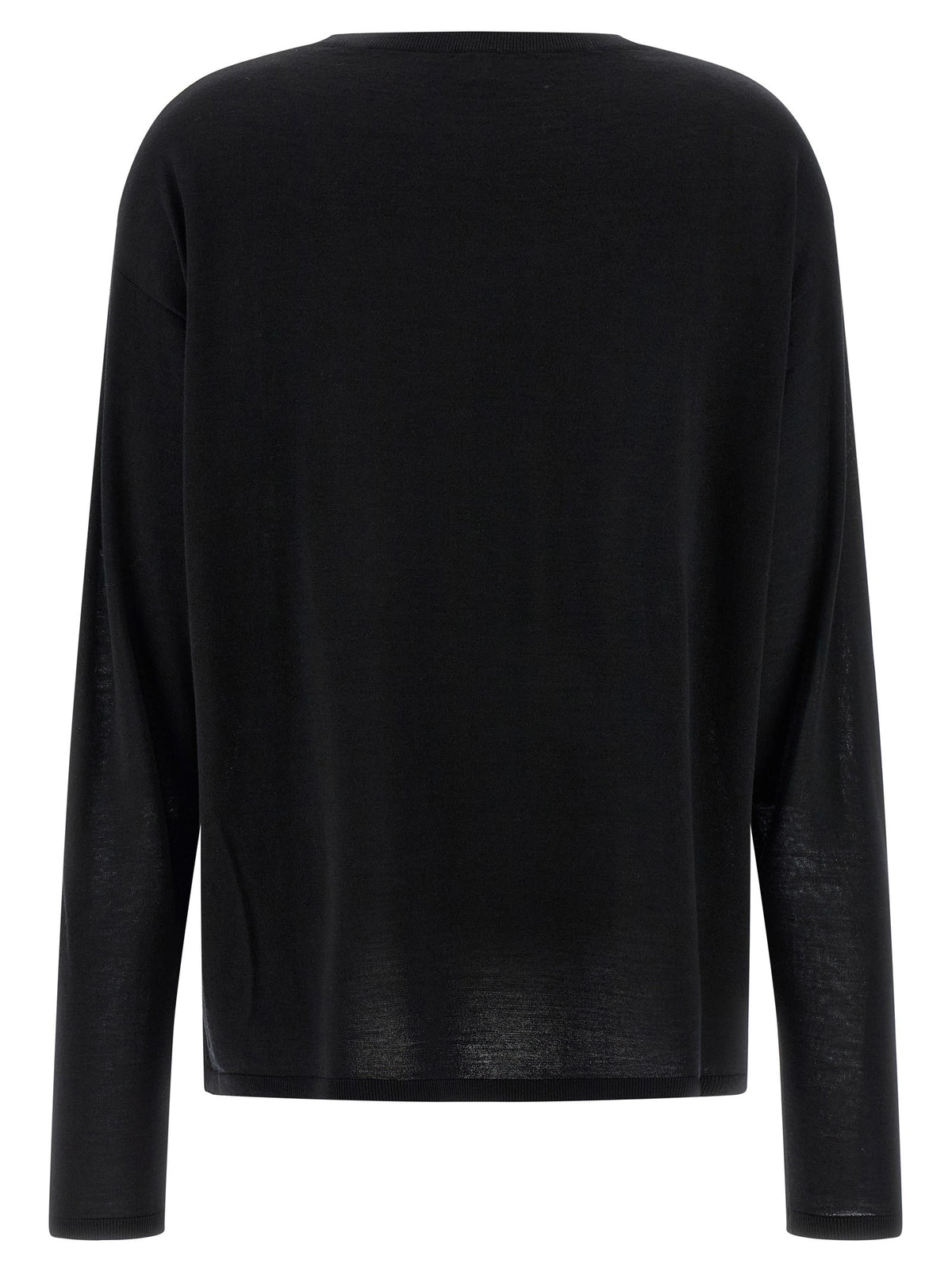 Toteme Extrafine Wool Sweater Black