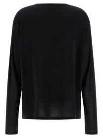 Toteme Extrafine Wool Sweater Black