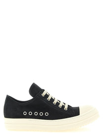 Rick Owens Extreme Low Sneaks Sneakers Black