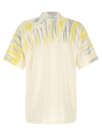 Balenciaga Extreme Tie Dye Shirt Gold