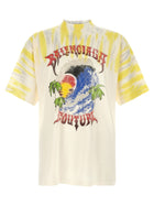Balenciaga Extreme Tie Dye Shirt Gold