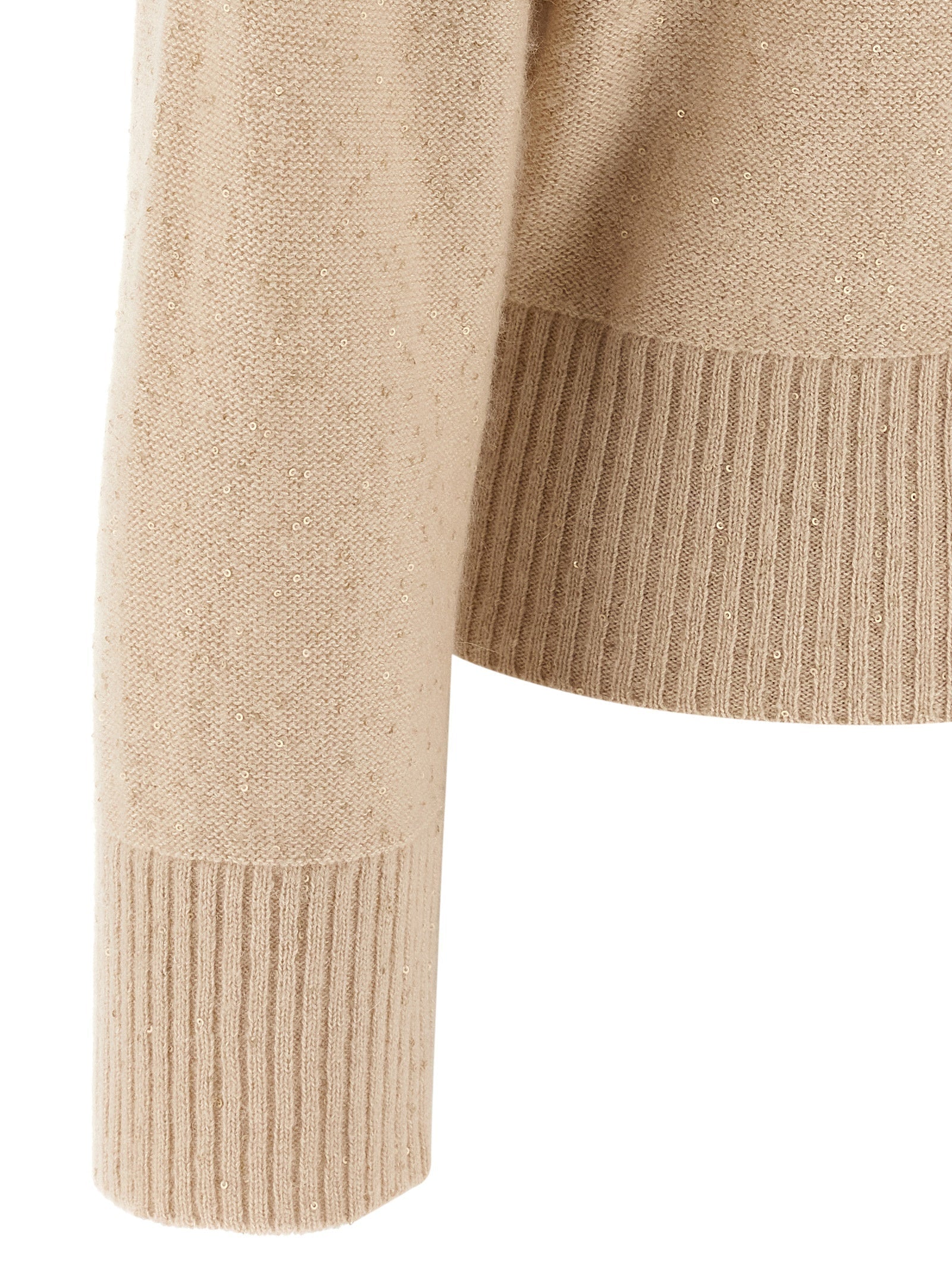 FABIANA FILIPPI - FABIANA FILIPPI - Sequin turtleneck sweater - Women’s Knitwear