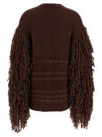FABIANA FILIPPI - FABIANA FILIPPI - Bouclé fringed cardigan - Women’s Knitwear