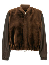 FABIANA FILIPPI - FABIANA FILIPPI - Fur waistcoat bomber jacket - Women’s Outerwear