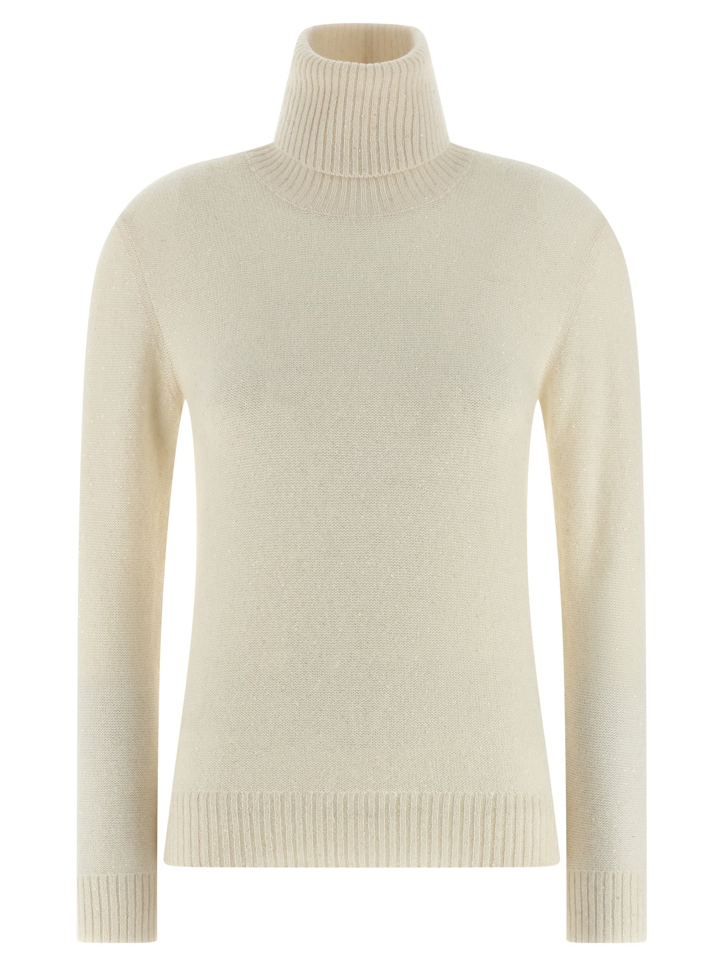 FABIANA FILIPPI - FABIANA FILIPPI - Sequin turtleneck sweater - Women’s Knitwear