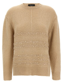 FABIANA FILIPPI - FABIANA FILIPPI - Bouclé insert sweater - Women’s Knitwear