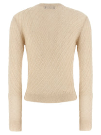 FABIANA FILIPPI - FABIANA FILIPPI - Sequin crochet cardigan - Women’s Knitwear