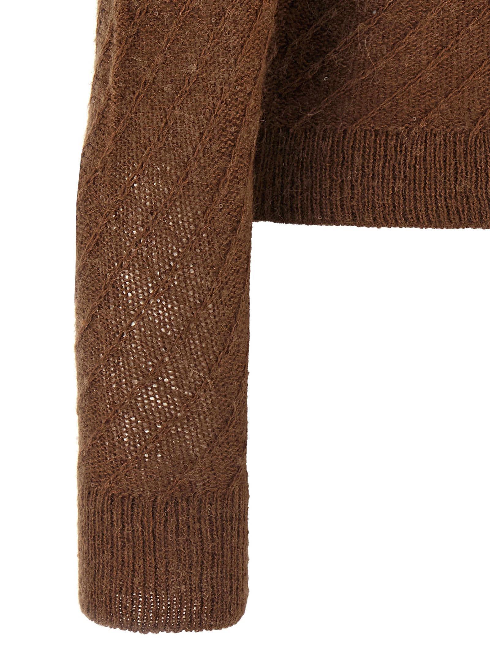 FABIANA FILIPPI - FABIANA FILIPPI - Sequin crochet cardigan - Woman,Clothing,Sweater cardigans,