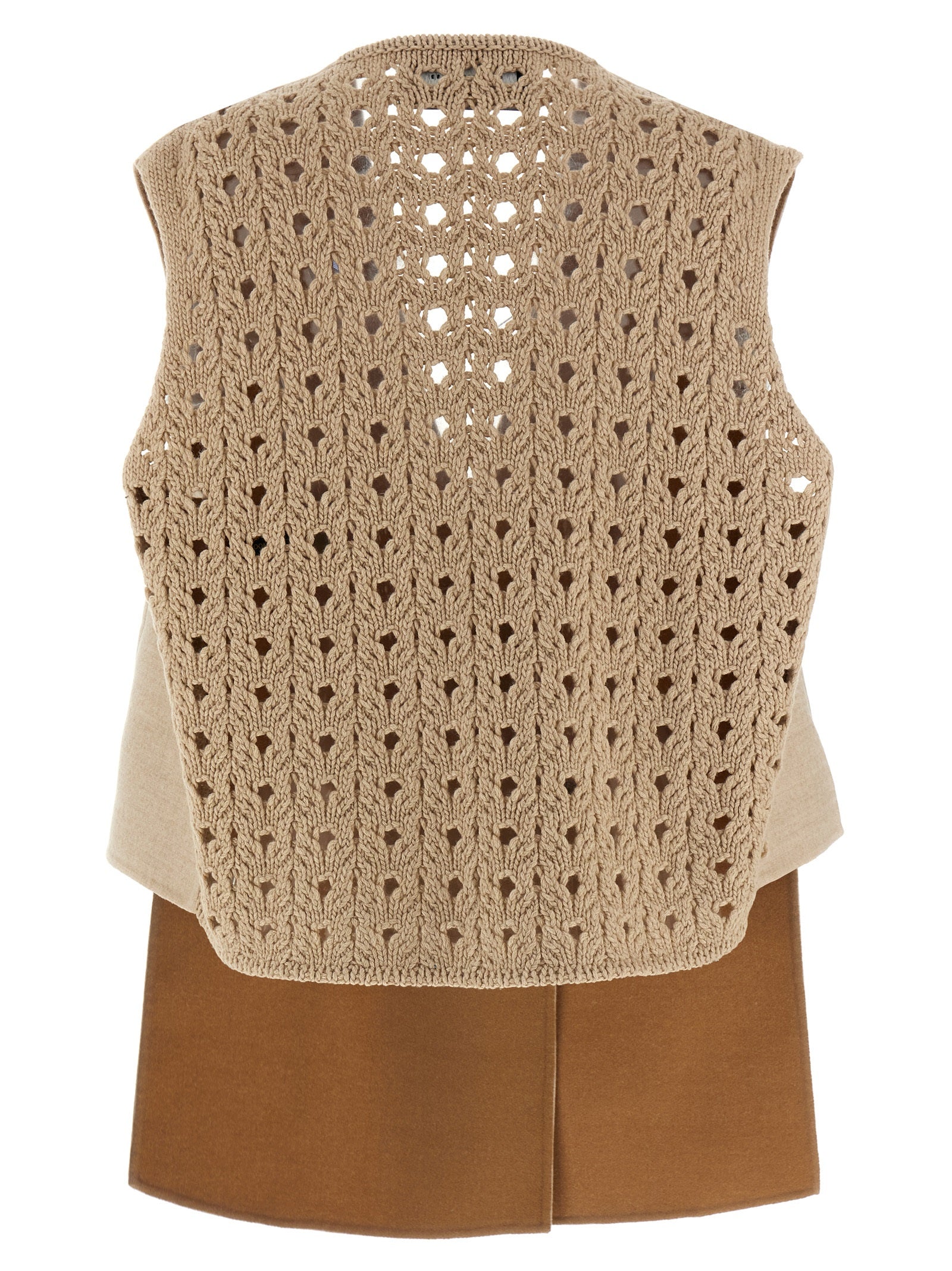 FABIANA FILIPPI - FABIANA FILIPPI - Tricot wool vest - Women’s Outerwear