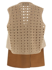 FABIANA FILIPPI - FABIANA FILIPPI - Tricot wool vest - Women’s Outerwear