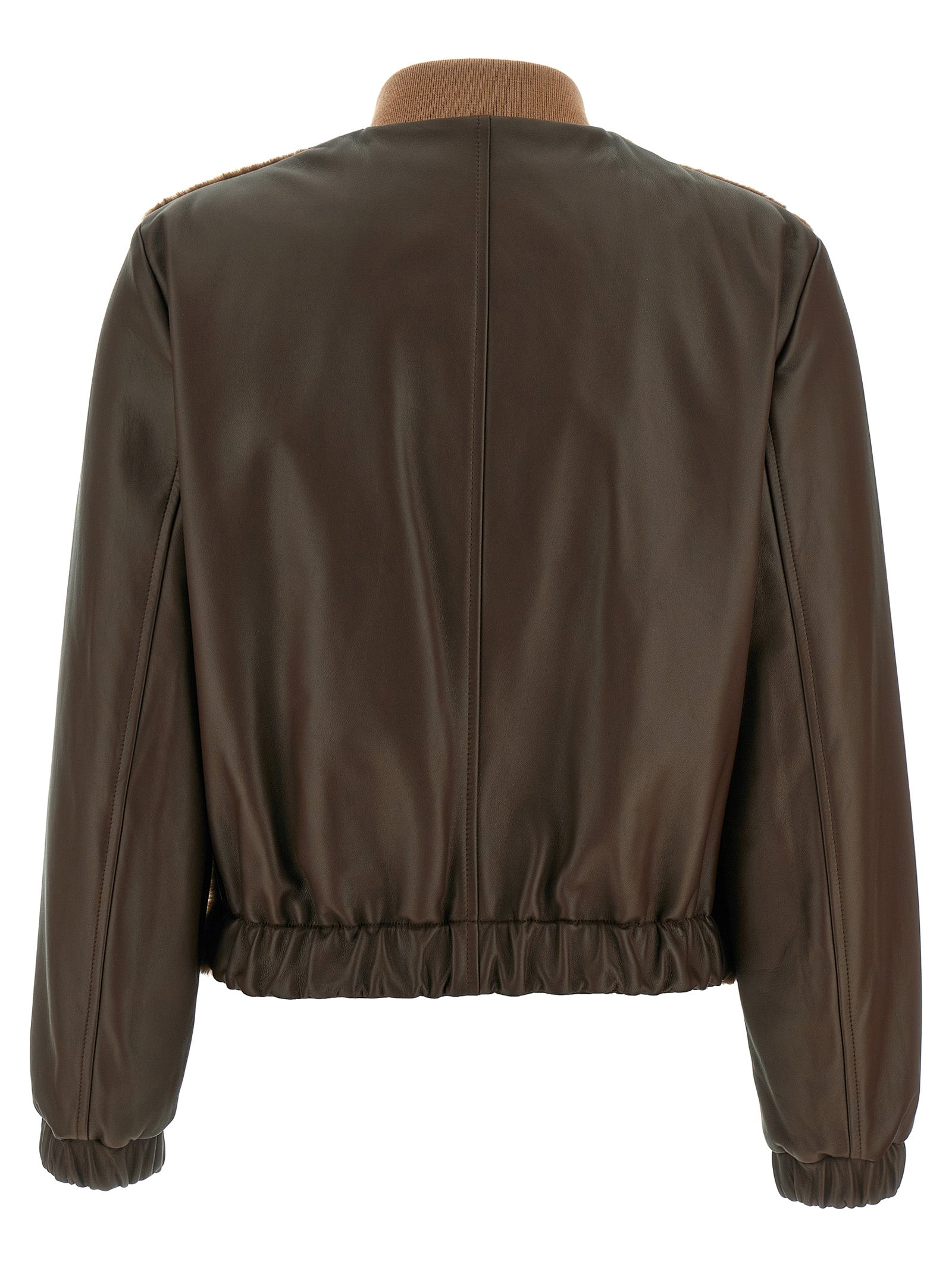 FABIANA FILIPPI - FABIANA FILIPPI - Fur waistcoat bomber jacket - Women’s Outerwear