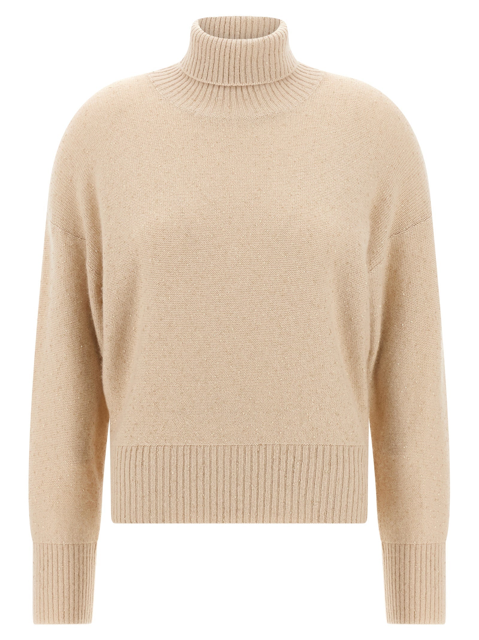 FABIANA FILIPPI - FABIANA FILIPPI - Sequin turtleneck sweater - Women’s Knitwear