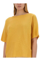 Fabiana Filippi Women's Cotton Tops Orange, view 5