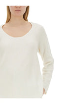 Fabiana Filippi Women's Neck Sweater White, view 4