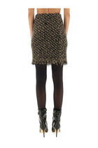 Fabiana Filippi Women's Tweed Skirt Brown, view 4