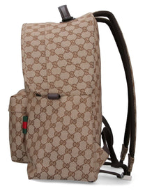 Gucci Men's Fabric Backpack Beige